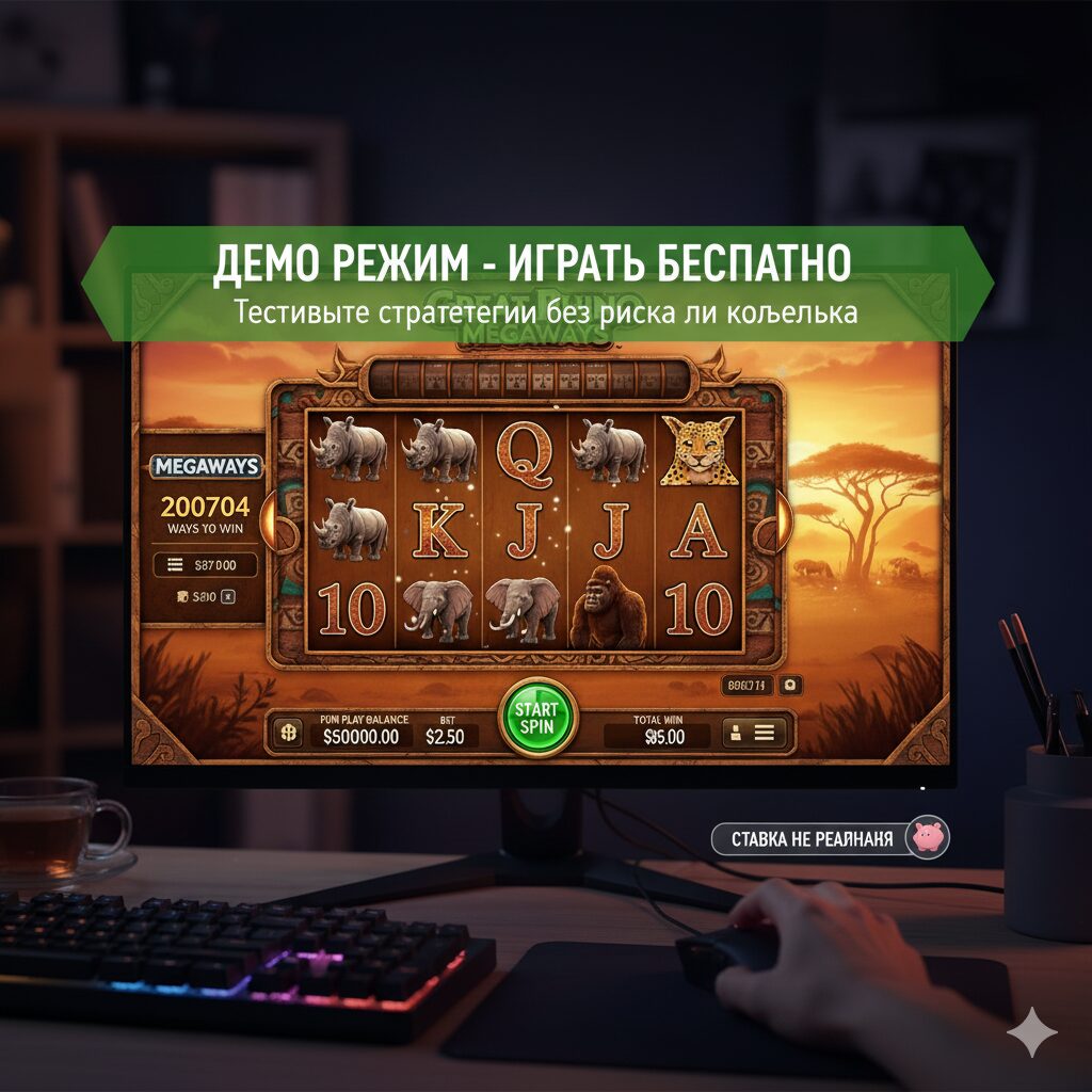 Demo mode for risk-free slot testing