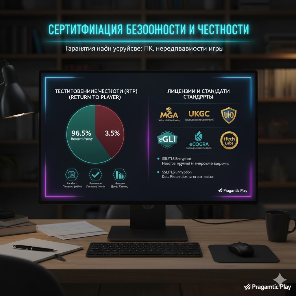 Online casino safety and fairness certification