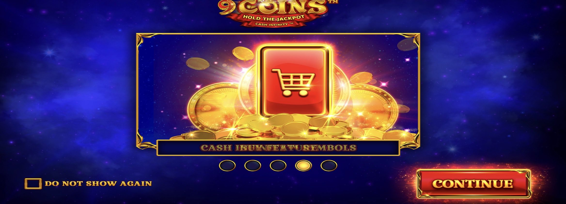 Hold the Jackpot bonus round in the 9 Coins slot with locked coins